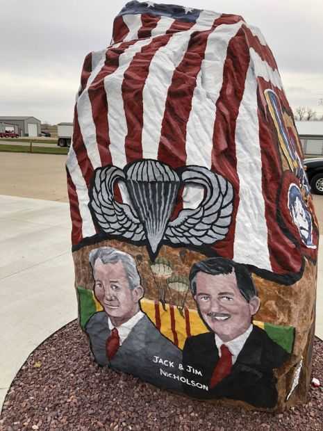 PLYMOUTH COUNTY FREEDOM ROCK VETERANS MEMORIAL SIDE C