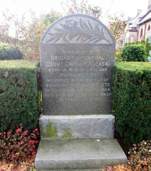 FLORAL PARK BRIGADIER GENERAL COUNTY CASIMIR PULASKI MEMORIAL