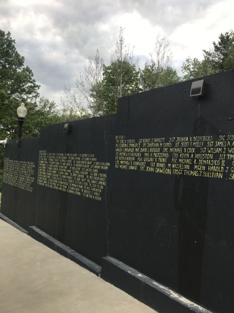 JOHNNY RO VETERANS MEMORIAL PARK WALL B