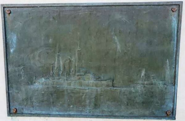 TOWN OF PUTNAM WORLD WAR MEMORIAL BRIDGE PLAQUE C