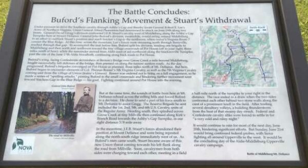 THE BATTLE CONCLUDES: WAR MEMORIAL PANEL