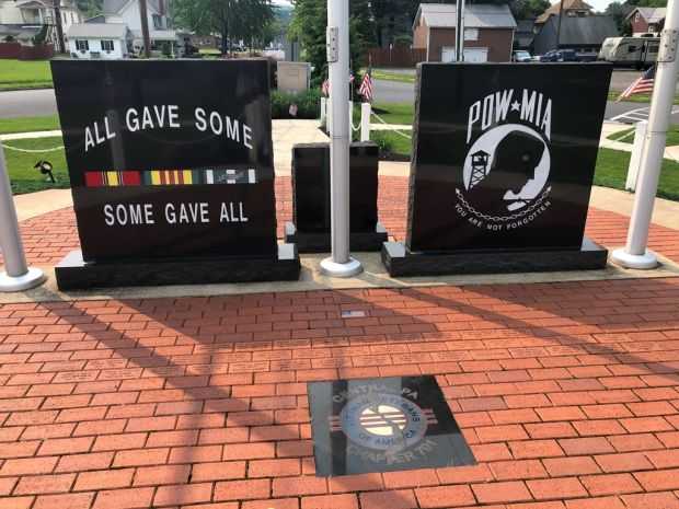 MIFFLIN COUNTY VIETNAM KIA WAR MEMORIAL BACK