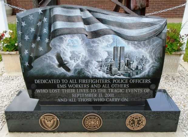 BERWICK SEPTEMBER 11, 2001 WAR MEMORIAL STONE