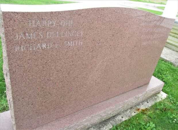 OMAR CEMETERY VETERANS OF ALL WARS MEMORIAL BACK