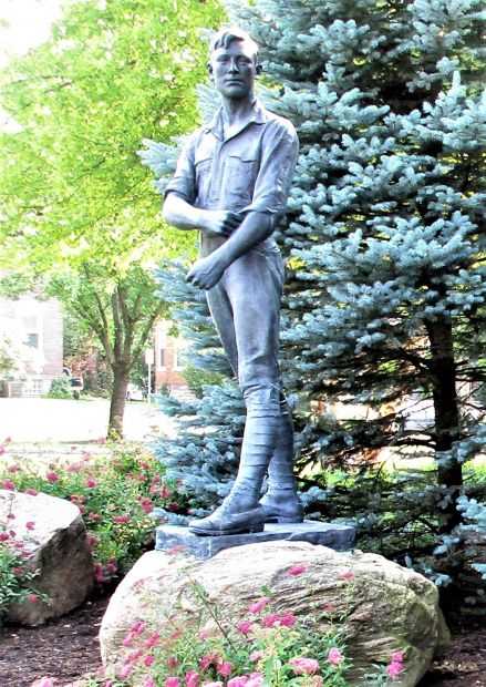 WYOMING HISTORICAL SOCIETY DOUGHBOY WAR MEMORIAL