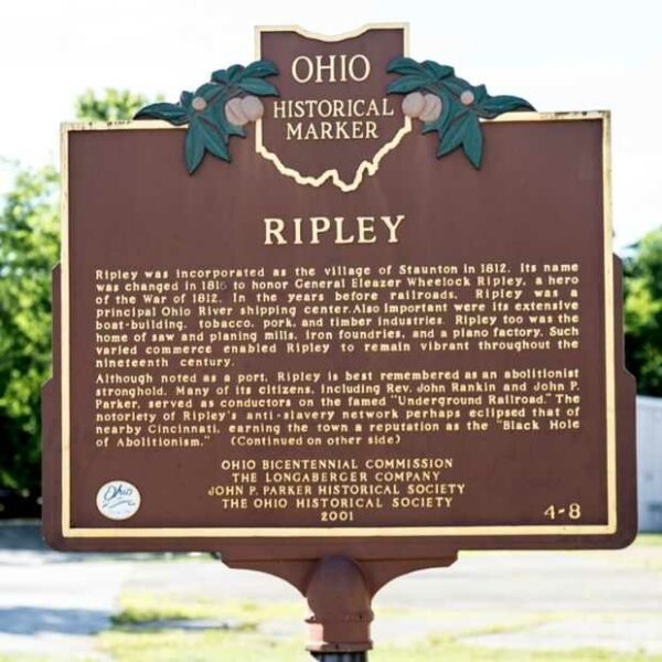 RIPLEY MEMORIAL MARKER