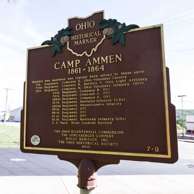 CAMP AMMEN WAR MEMORIAL MARKER