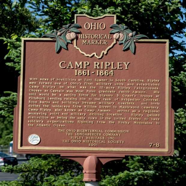 CAMP RIPLEY WAR MEMORIAL MARKER