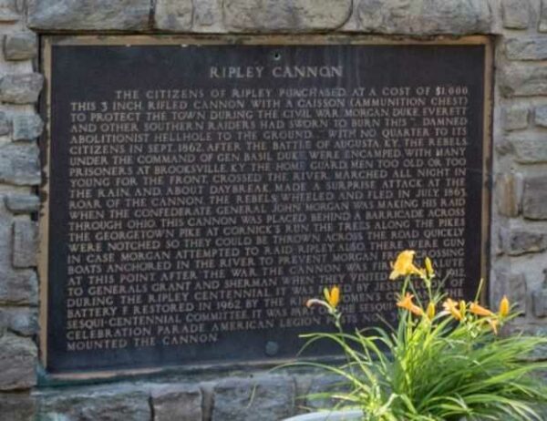 BATTERY F RIPLEY WAR MEMORIAL PLAQUE B