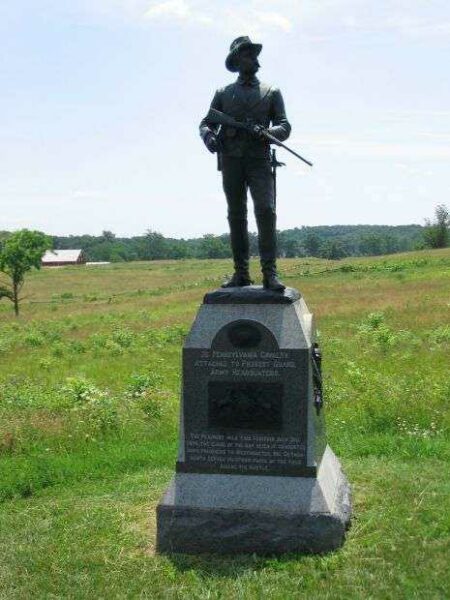 2D PENNSYLVANIA CAVALRY WAR MEMORIAL