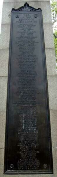 EIGHTH ASSEMBLY DISTRICT WORLD WAR MEMORIAL SIDE D