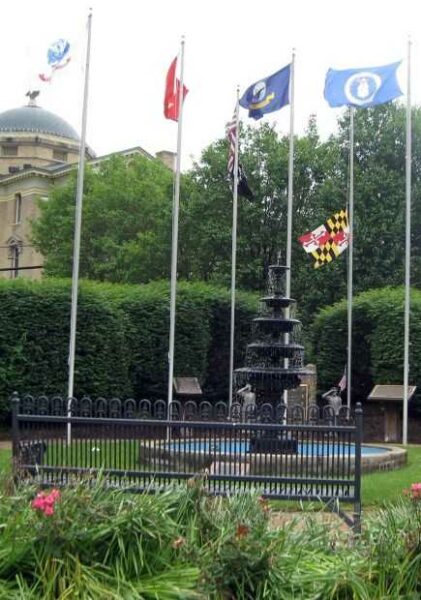 ALVIN CHAPIN BROCK WAR MEMORIAL FOUNTAIN