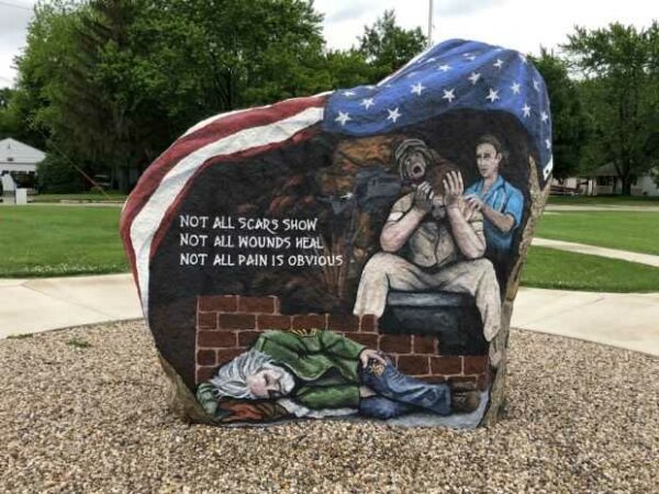 THE FORT DODGE FREEDOM ROCK VETERANS MEMORIAL SIDE C