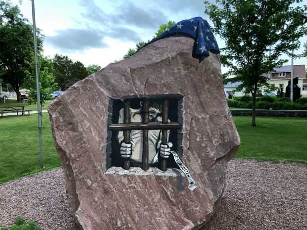 SIOUX COUNTY FREEDOM ROCK VETERANS MEMORIAL SIDE C