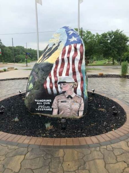 SAC COUNTY, IOWA FREEDOM ROCK VETERANS MEMORIAL SIDE C