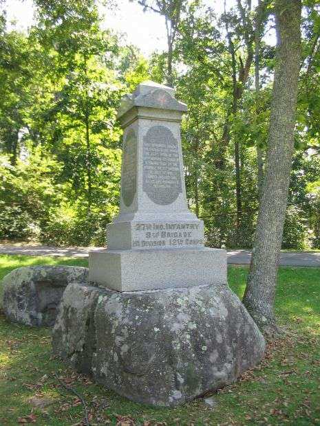 27TH INDIANA INFANTRY MEMORIAL