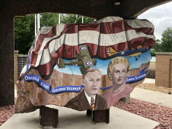 OSCEOLA COUNTY FREEDOM ROCK VETERANS MEMORIAL SIDE A