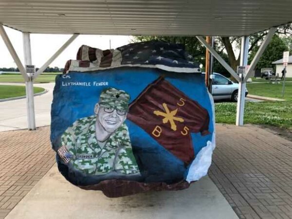 MONONA COUNTY’S FREEDOM ROCK VETERANS MEMORIAL SIDE B