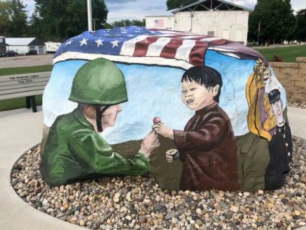 HUMBOLDT COUNTY FREEDOM ROCK VETERANS MEMORIAL SIDE D