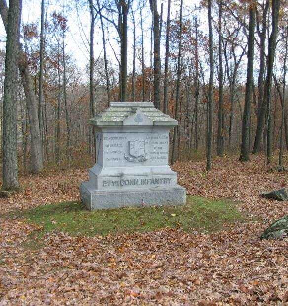 27TH CONNECTICUT INFANTRY WAR MEMORIAL