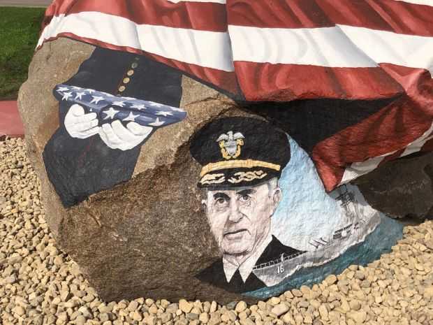 THE COULTER FREEDOM ROCK VETERANS MEMORIAL SIDE A