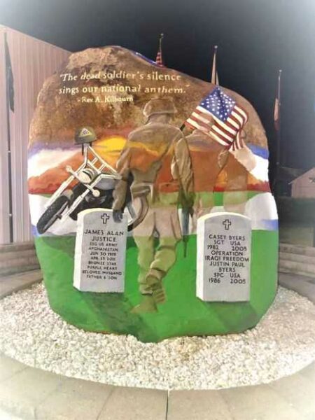 THE MANILLA FREEDOM ROCK VETERANS MEMORIAL SIDE B
