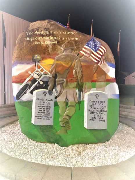 THE MANILLA FREEDOM ROCK VETERANS MEMORIAL SIDE B