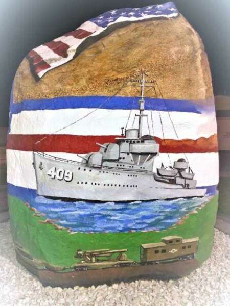 THE MANILLA FREEDOM ROCK VETERANS MEMORIAL SIDE A