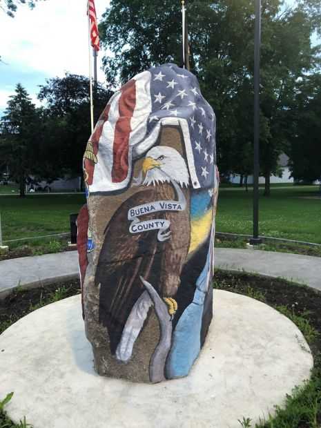 BUENA VISTA COUNTY FREEDOM ROCK VETERANS MEMORIAL SIDE C