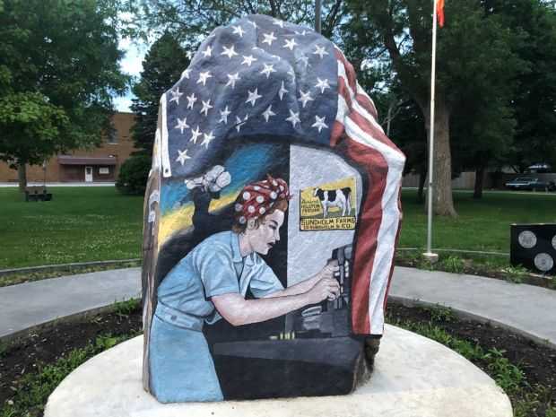 BUENA VISTA COUNTY FREEDOM ROCK VETERANS MEMORIAL SIDE A