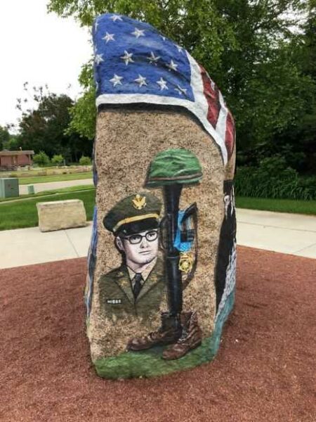 THE CEDAR FALLS FREEDOM ROCK VETERANS MEMORIAL SIDE D
