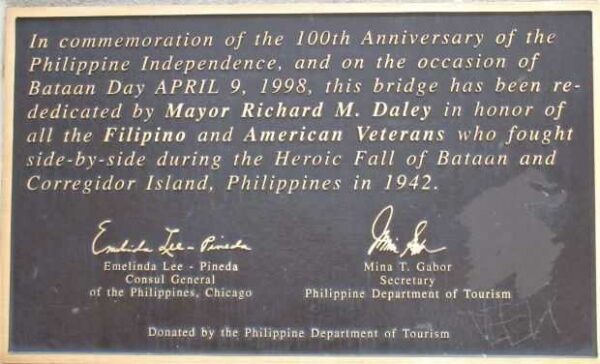BATAAN-CORREGIDOR MEMORIAL BRIDGE PLAQUE B