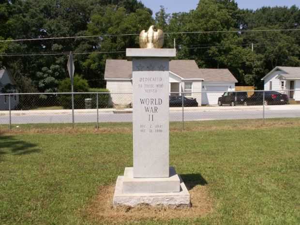 JONESVILLE WAR VETERANS MEMORIAL SIDE B