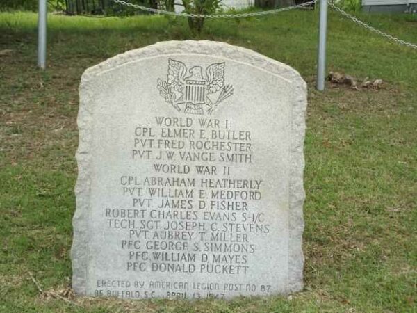 SOME GAVE ALL WORLD WARS MEMORIAL HONOR ROLL STONE