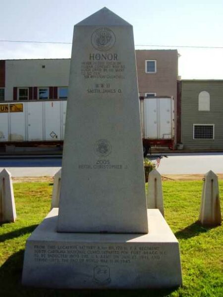DISTRICT FIVE WAR MEMORIAL SIDE C