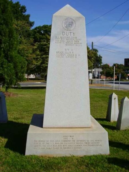 DISTRICT FIVE WAR MEMORIAL SIDE B