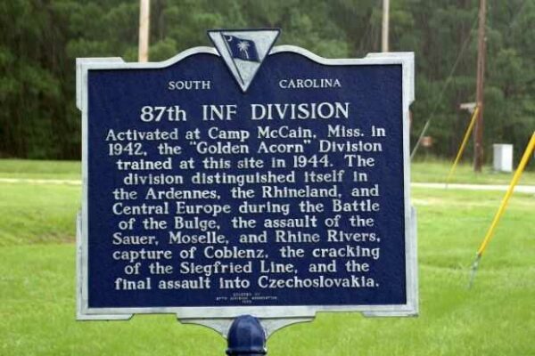 87TH INF DIVISION WAR MEMORIAL MARKER
