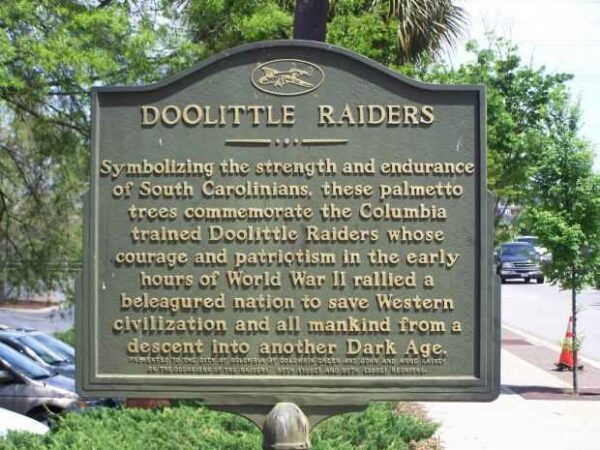 DOOLITTLE RAIDERS MEMORIAL MARKER