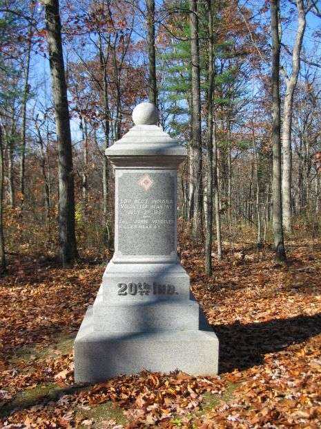 20TH REGIMENT INDIANA INFANTRY VOLUNTEERS WAR MEMORIAL