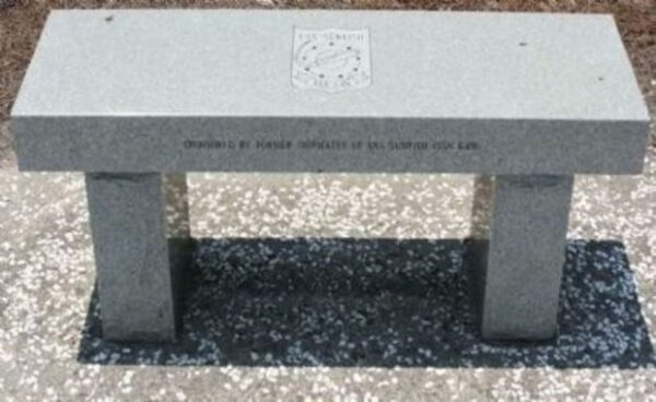 COLD WAR SUBMARINE MEMORIAL BENCH L