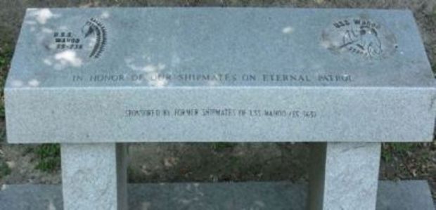 COLD WAR SUBMARINE MEMORIAL BENCH K