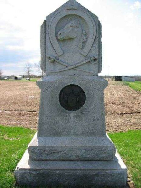 1ST REGIMENT MARYLAND CAVALRY WAR MEMORIAL