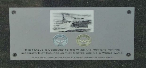 WORLD WAR II SUBMARINE LOST BOAT MEMORIAL PLAQUE D