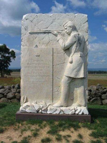 1ST COMPANY MASSACHUSETTS SHARPSHOOTERS WAR MEMORIAL