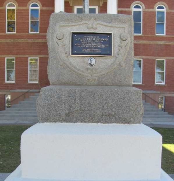 CLAUDE CLOSE HOWARD WAR MEMORIAL