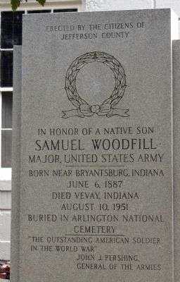 MAJOR SAMUEL WOODFILL MEMORIAL