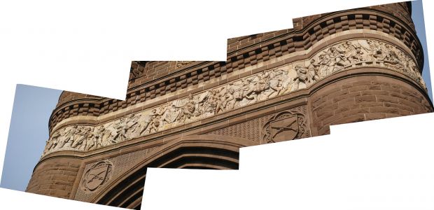 HARTFORD SOLDIERS AND SAILORS MEMORIAL ARCH RELIEF PANEL B