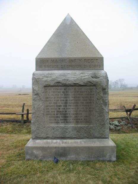 19TH MAINE INFANTRY REGIMENT WAR MEMORIAL