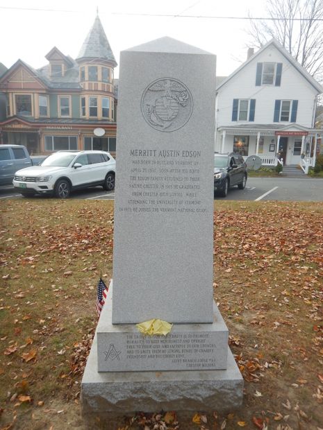 MERRITT AUSTIN EDISON WAR MEMORIAL SIDE A