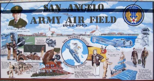 SAN ANGELO ARMY AIR FIELD WAR MEMORIAL MURAL